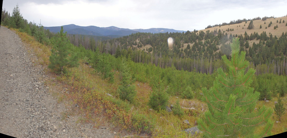 GDMBR: Steep climb and light sprinkle.